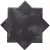 Cevica Becolors Star Navy 13.25x13.25