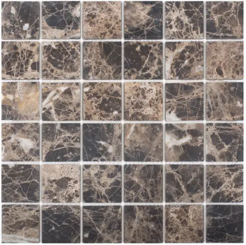 Pixel mosaic Каменная PIX 338 Ice Grey Полированная 6mm 30,5x30,5