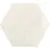 Ribesalbes Geometry Hex Ivory Glossy 15x17.3