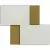 Apavisa Pelle 8431940340154 Gold Mix Natural Mosaic Brick 28.5x28.5