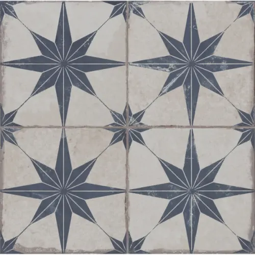 Etili Seramik Patchwork Scintilla Saphire Blue Pre-Cut 45x45