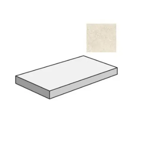 Sant Agostino Duo CSAGDDBD12 Gradone Angolare Dx Desert 33x120
