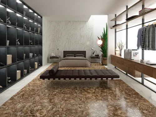 Apavisa Marble 8431940321450 Calacatta Pulido Mosaic 7x45 44.63x44.63
