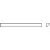 WOW Essential 105163 Edge Urban White Gloss 0,8x25