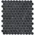 Fap Ceramiche Roma fLTP Grafite Round Mosaico 29.5x32.8