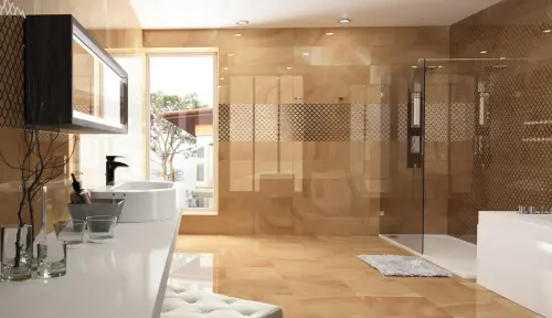 Ceracasa Absolute Deco Oro Vison 25x73