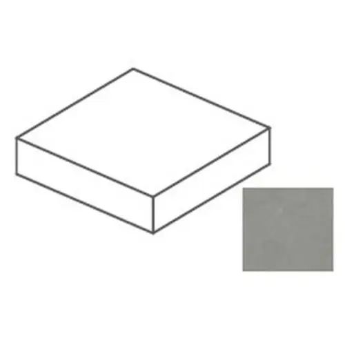 Impronta italgraniti I Cementi FL06L682AA Grey Elemento L Angolare 20mm 60x60x6,5