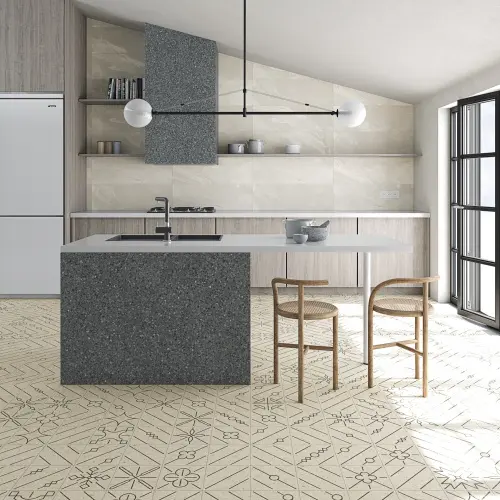 Vives Niza Octogono Grimaud Multicolor 20x20