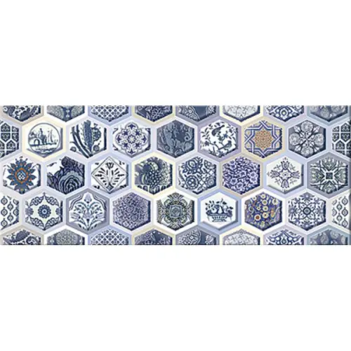 Azori Navarra Indigo Arabesco 50,5x20,1