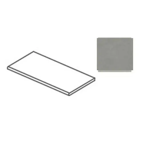 Impronta italgraniti I Cementi FL06SG6 Grey Gocciolatoio Costa Lucida 20mm 30x60