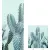 Ornamenta Operae OP120278CAG Cacti Green 120x278 Ornamenta Operae OP120278CAG Cacti Green 120x278