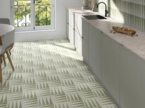 Mainzu Green Garden Decor Green One 20x20 - керамическая плитка и керамогранит