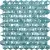 Vidrepur Diamond Hex № 370D Бирюзовый (на сетке) 31.7x30.7 Vidrepur Diamond Hex № 370D Бирюзовый (на сетке) 31.7x30.7