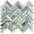 Pixel mosaic Каменная PIX 320 Jet Green Полированная 6mm 31,7x28,2