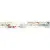 Gardenia Orchidea Linear List. Floreale Bianco 70270 75x3