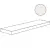 ABK Crossroad Chalk 0001222 Angolare Top Sx White Ret 32x120 - керамическая плитка и керамогранит