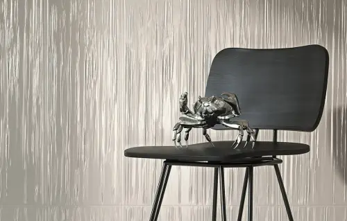 Iris Ceramica Diesel Stripes 575370 Steel Metallizzato 25x75