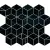 Kerama Marazzi Греппи T017\14026 Черный 45x37.5