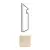 Fap Ceramiche Roma fLXM Travertino Batt. Sag Sx Matt 7.2x30