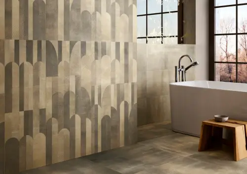 Villeroy&amp;Boch Arc Noir K1440RR200010 Beige Matt. Rec. 120x40