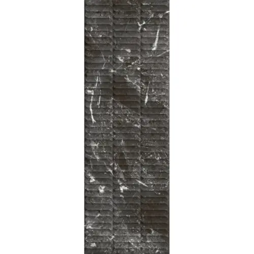 Kerama Marazzi Тубкаль KM3090B0170R Чёрный Глянцевый Структура Обрезной 30x89,5
