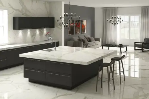 Fmg Maxfine Marmi J175631MF6 Calacatta Black Jewel 75x150