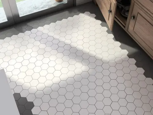 Scale Hexagon Porcelanico