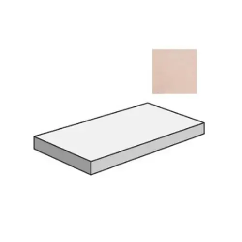 Flaviker PI.SA Palette 0017480 Clay Gradone Angolare Sx 32x120 - керамическая плитка и керамогранит