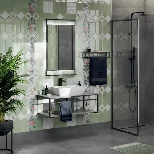 Kerama Marazzi Фурнаш POD007 Бисер Розовый 20x0.6