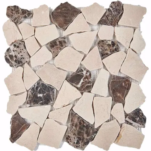 Pixel mosaic Каменная PIX 338 Ice Grey Полированная 6mm 30,5x30,5