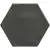 Ribesalbes Geometry Hex Black Matt 15x17.3 Ribesalbes Geometry Hex Black Matt 15x17.3