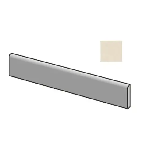Sant Agostino Insideart Color CSABAISS60 Battiscopa Sand Soft 7,3x60