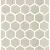 Impronta italgraniti Silver Grain SI02MESM Beige Mosaico Esagonetta Mix 30x31