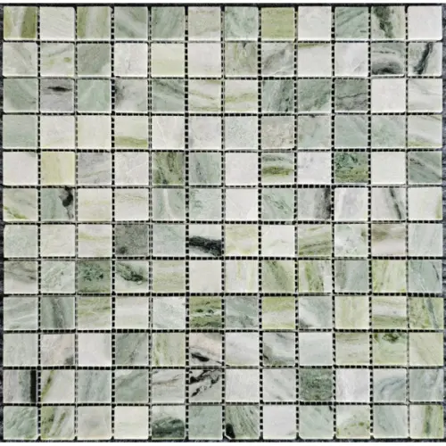 Pixel mosaic Каменная PIX 314 Jet Green Полированная 30,5x30,5