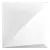 WOW Essential 105126 Noudel L White Gloss 25x25