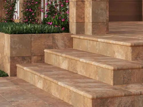 Exagres Manhattan Cartabon Ml Red Antislip 33x33