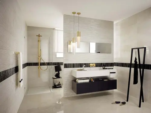 Fap Ceramiche Evoque fKW6 White Scalino Ang. 33x33
