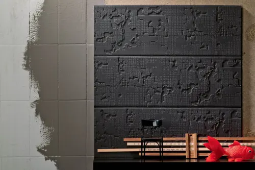 Mutina Bas-Relief PUBG03 Garland Relief Cipria 18x54
