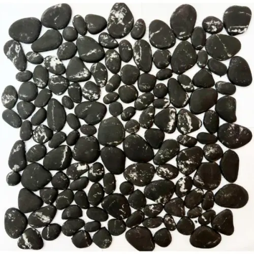 Orro Mosaic Glass Black Rock 30,5x30,5