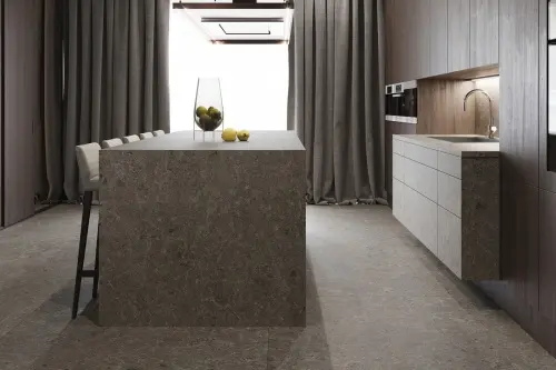 Inalco Meteora 6 Gris Bush-hammered 150 150x150