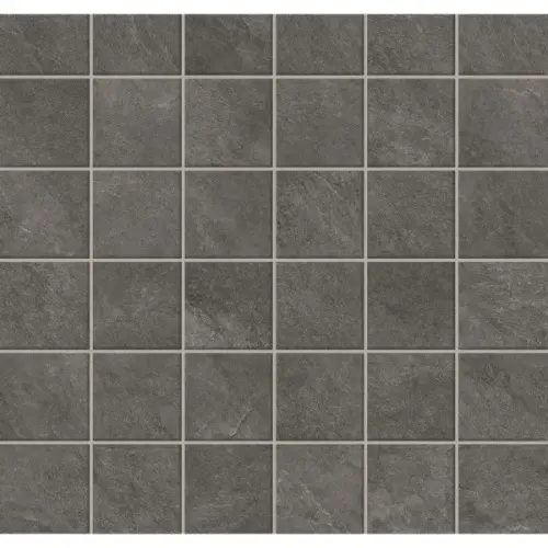 Atlas Concorde Russia Rinascente Slate / Ринашенте Слейт 610110001517 Black Mosaic Matt 30x30 - керамическая плитка и керамогранит
