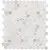 Fap Ceramiche Roma fLTS Statuario Round Mosaico 29.5x32.8