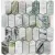 Leedo Pietrine Hexagonal Onice Verde oliva Pol long hex 38x86x7 27,8x30,4