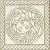 Versace Marble 240301 Tozzetto Medusa Bianco Sab 11.5x11.5