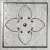 Monopole Ceramica Petra Silver A 15x15