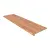 Gres de Aragon Ordesa 970173 Peldano Redondeado Marron Liso 33x119.7