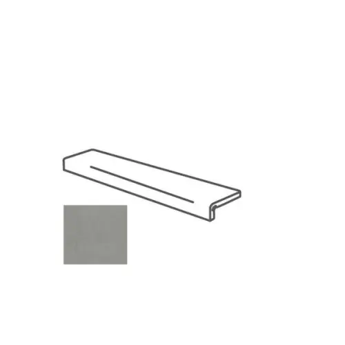 Impronta italgraniti I Cementi FL0695I Elemento L Incollato Grey 16,5x60