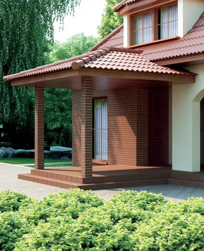 Cerrad Brown 5903263449836 Glazed Facade 6,5x24,5