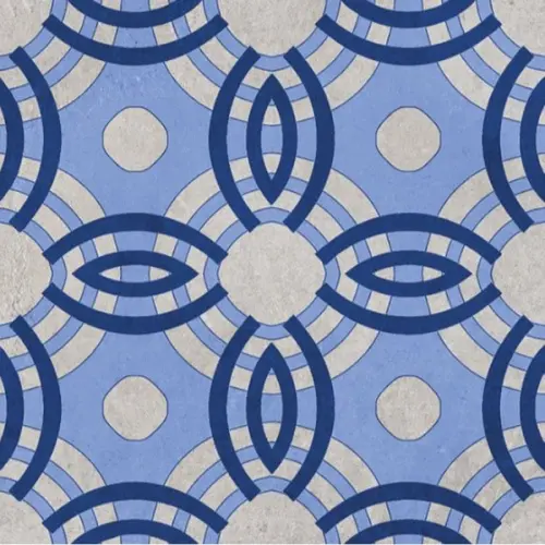 La Fabbrica Ceramiche Space 106083 Cement Flower Nat 20x20