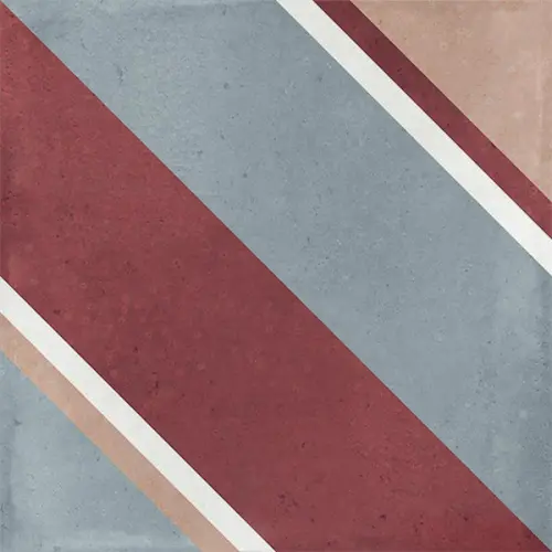 La Fabbrica Ceramiche Small 180237 Trend Diagonal Light Blue 10x10